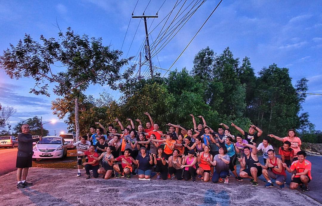 November Project Malaysia When the Mayor of Miri, Adam Yii, showed up at a NP workout